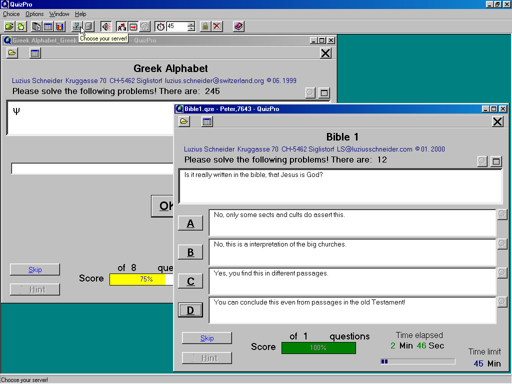 QuizPro 3.4.4 screenshot